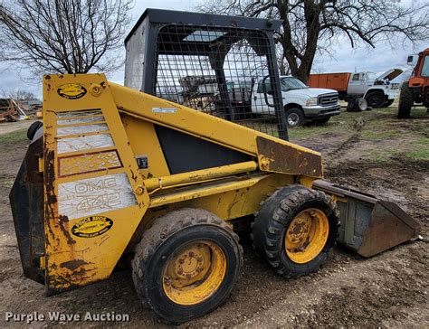 omc 442 skid steer loader|MUSTANG OMC442 Skid Steers Auction Results.